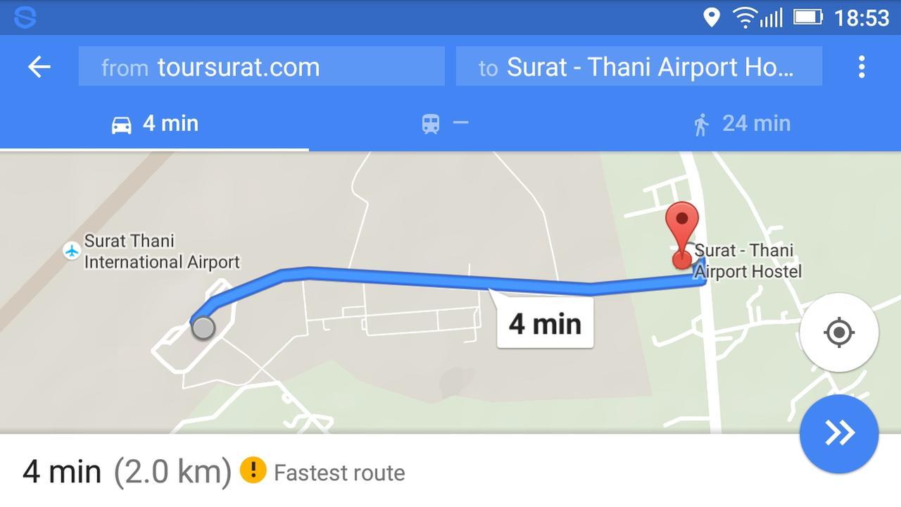 Suratthani Airport Hostel Surat Thani Extérieur photo
